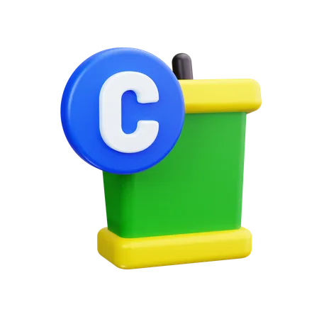 表彰台  3D Icon