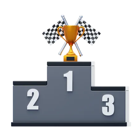 Podium  3D Icon