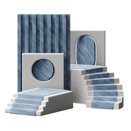 Podium  3D Icon