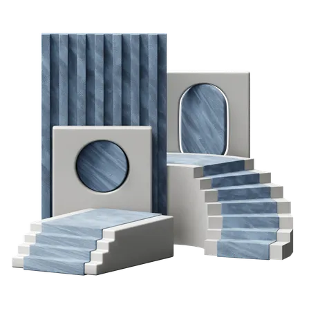 Podium  3D Icon