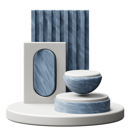 Podium  3D Icon