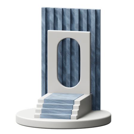 Podium  3D Icon