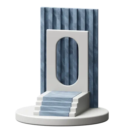 Podium  3D Icon