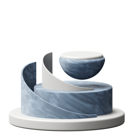 Podium  3D Icon