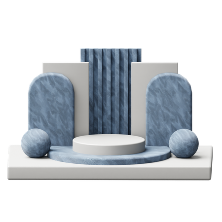 Podium  3D Icon