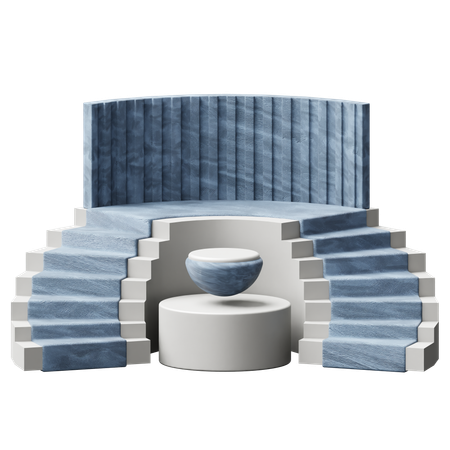 Podium  3D Icon