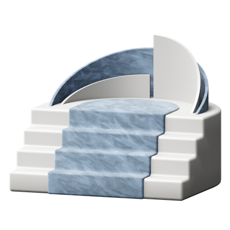 Podium  3D Icon