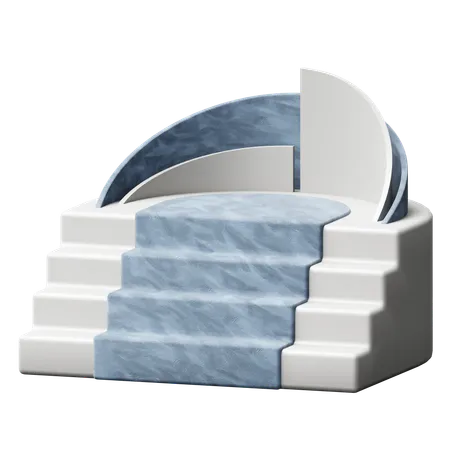 Podium  3D Icon