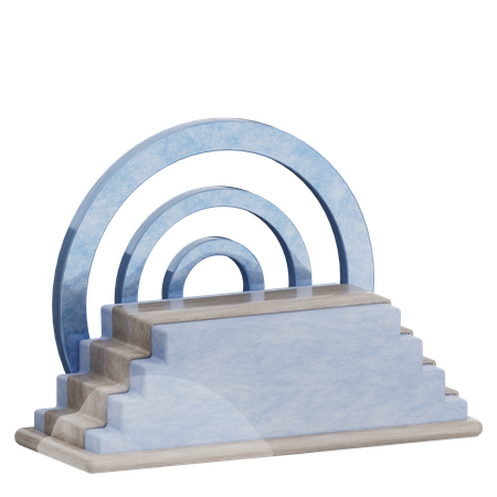 Podium  3D Icon