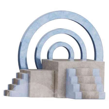 Podium  3D Icon