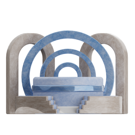 Podium  3D Icon