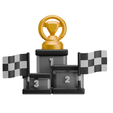 Podium  3D Icon