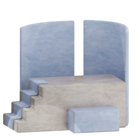 Podium  3D Icon