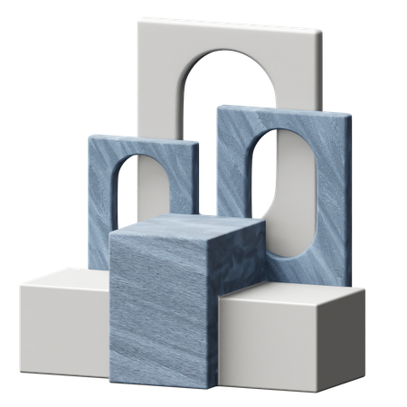 Podium  3D Icon