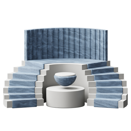 Podium  3D Icon