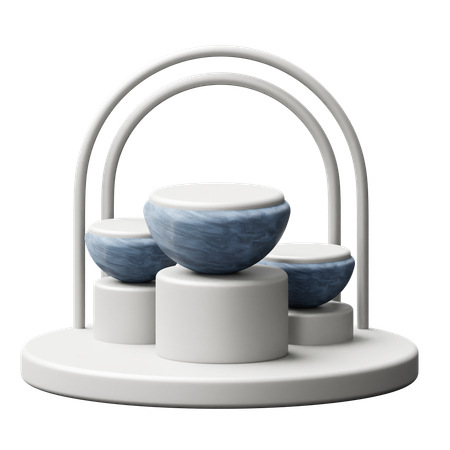 Podium  3D Icon