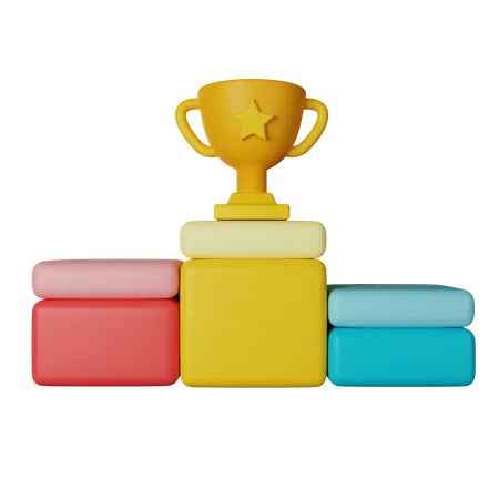 Podium  3D Icon