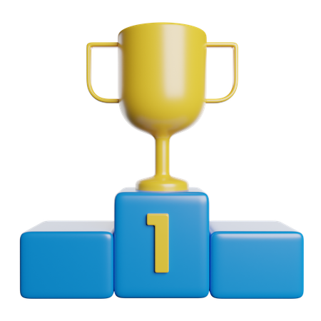 Podium  3D Icon