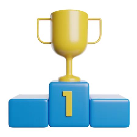 Podium  3D Icon