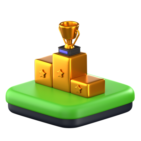 Podium  3D Icon