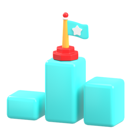 Podium  3D Icon