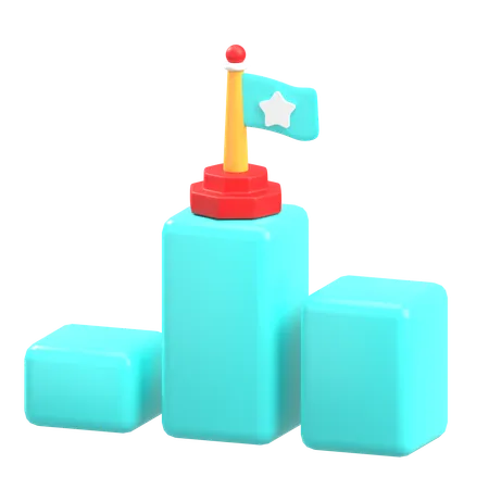 Podium  3D Icon