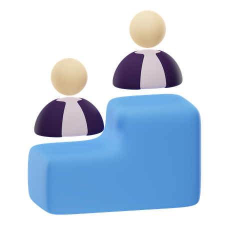 Podium  3D Icon