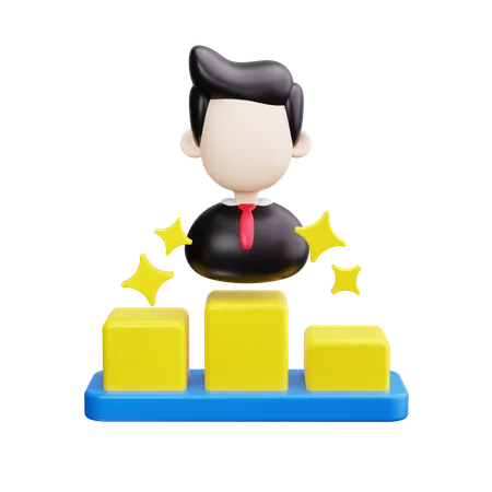 Podium  3D Icon