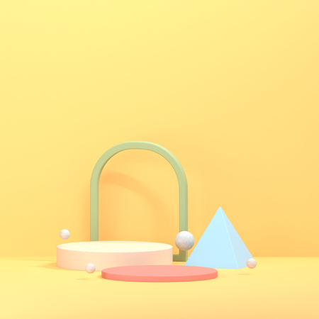 Podium  3D Icon