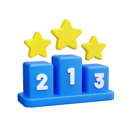 Podium  3D Icon