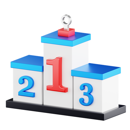 Podium  3D Icon