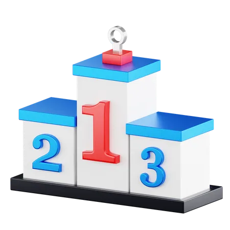 Podium  3D Icon