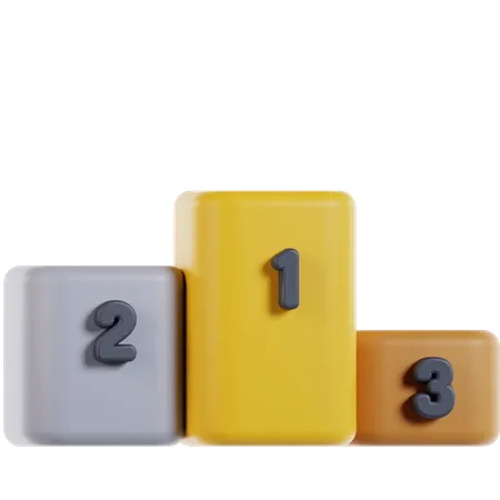 Podium  3D Icon
