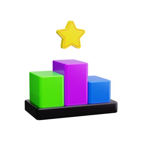 Podium  3D Icon