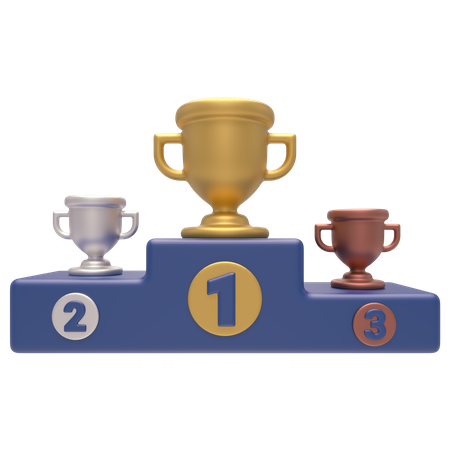 Podium  3D Icon