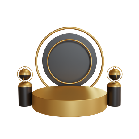 Podium  3D Icon