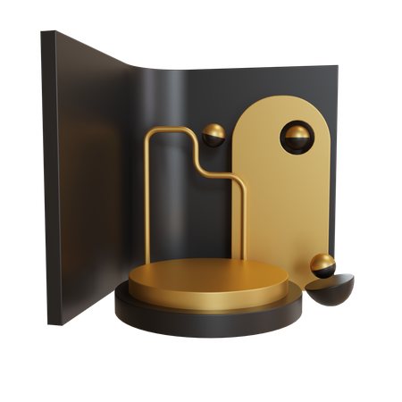 Podium  3D Icon