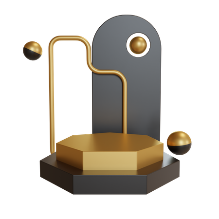 Podium  3D Icon