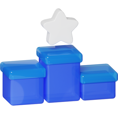 Podium  3D Icon