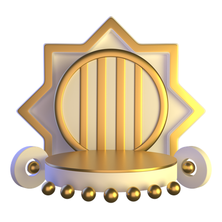 Podium  3D Icon