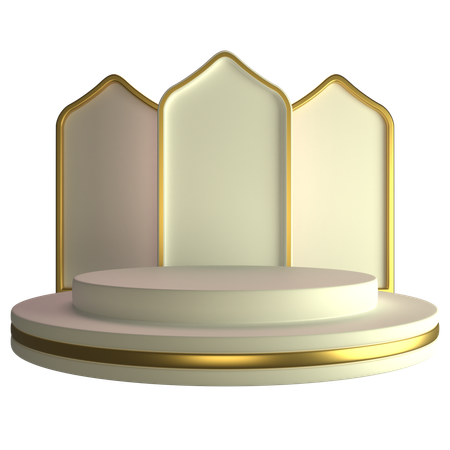 Podium  3D Icon