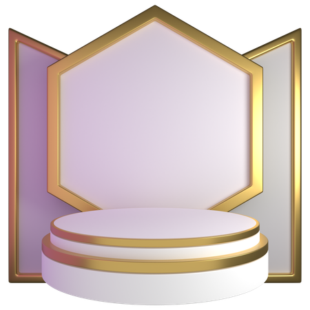 Podium  3D Icon