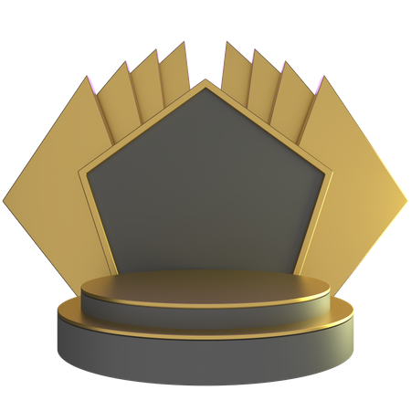 Podium  3D Icon