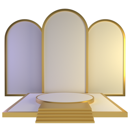 Podium  3D Icon