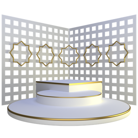Podium  3D Icon