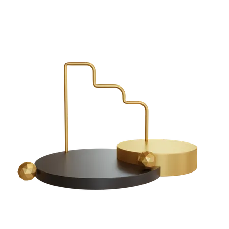 Podium  3D Illustration