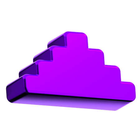 Podium Abstract Shape  3D Icon