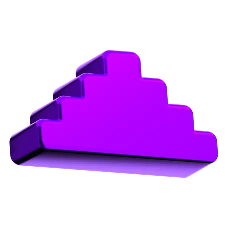 Podium Abstract Shape  3D Icon