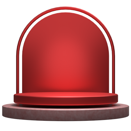 Podium-Anzeige  3D Icon