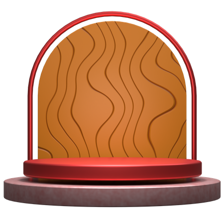 Podium-Anzeige  3D Icon